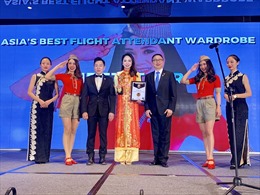 Vietjet được trao giải &#39;Đồng phục tiếp viên đẹp nhất Châu Á&#39; 2018