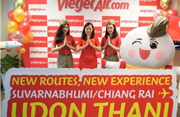 Vietjet mở đường bay mới từ Bangkok và Chiang Rai đến Udon Thani