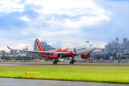 Xin chào nước Úc, Toàn quyền Úc chúc mừng các đường bay thẳng của Vietjet đến Melbourne, Sydney, Brisbane