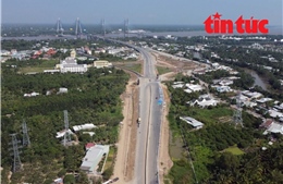 Dồn lực cán đích cao tốc Mỹ Thuận - Cần Thơ nối hai tỉnh Vĩnh Long, Đồng Tháp 