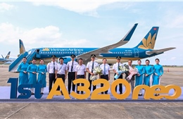 Vietnam Airlines chính thức đón nhận máy bay Airbus A320neo đầu tiên
