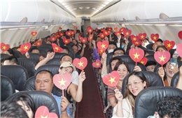 Cùng Vietjet ngân vang khúc hát tự hào trên những chuyến bay chào mừng Quốc khánh