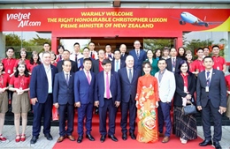 Thủ tướng New Zealand thăm Học viện Hàng không Vietjet