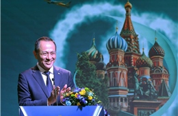 Vietnam Airlines tổ chức lễ công bố đường bay thẳng Hà Nội – Moscow tại Nga