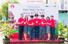 Chạy tàu du lịch Quy Nhơn - Diêu Trì từ ngày 1/6/2025