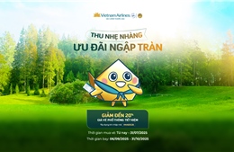 Vietnam Airlines mở bán vé ưu đãi mùa Thu 2025 trên đường bay nội địa và quốc tế