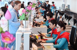 Vietnam Airlines thực hiện chuyến bay &#39;Cất cánh tự hào Việt Nam&#39; kỷ niệm 80 năm Quốc khánh