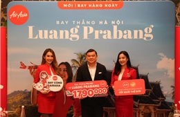 AirAsia khai trương đường bay mới ‘Hà Nội - Luang Prabang’ theo Thương Quyền Năm