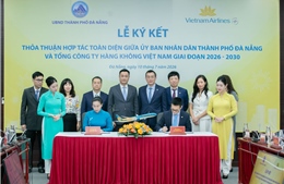 Vietnam Airlines và Đà Nẵng mở rộng hợp tác hàng không, du lịch và đầu tư