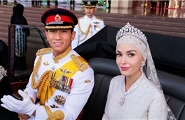 Hoàng tử Brunei chia sẻ khoảnh khắc đẹp trong đám cưới