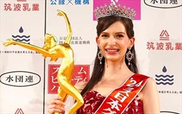 Công dân nhập tịch đầu tiên trở thành hoa hậu Nhật Bản gây tranh cãi vì gốc Ukraine
