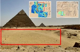 Phát hiện cấu trúc hình chữ L bí ẩn gần kim tự tháp Giza ở Ai Cập