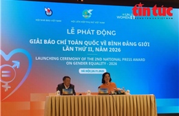 Phát động giải báo chí toàn quốc về bình đẳng giới