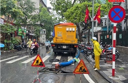 Hà Nội chủ động ứng trực không để ngập úng kéo dài