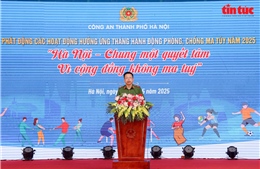 Hà Nội chung một quyết tâm vì cộng đồng không ma tuý 
