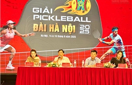 Phát động ‘Giải Pickleball Đài Hà Nội 2025’ 