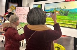 Không gian du xuân nghệ thuật qua triển lãm hội họa ‘Chào Xuân Bính Ngọ 2026’