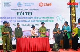 Tăng cường truyền thông cơ sở, phát huy vai trò phụ nữ trong phát triển kinh tế xanh