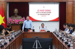 Phát động Giải Báo chí toàn quốc ‘Vì sự nghiệp phát triển Văn hóa Việt Nam’ năm 2026