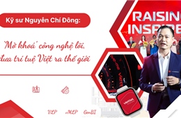 Kỹ sư Nguyễn Chí Đông ‘mở khoá’ công nghệ lõi, đưa trí tuệ Việt ra thế giới