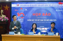 Công bố 19 đề cử gương mặt trẻ Việt Nam tiêu biểu 2025