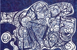 Họa sĩ Đào Anh Khánh và con gái CAT đối thoại trong triển lãm chung đầu tiên