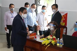 Thủ tướng Chính phủ Phạm Minh Chính tham gia bỏ phiếu bầu cử tại Cần Thơ 