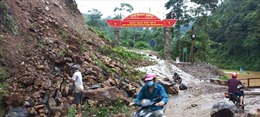 Khẩn trương khắc phục hậu quả mưa lớn tại Hà Giang