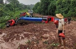 Toàn bộ số người Việt bị mắc kẹt tại đường 8 ở Lào đã được cứu hộ an toàn