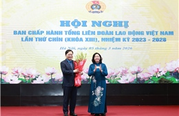 Ông Nguyễn Anh Tuấn được bầu giữ chức Chủ tịch Tổng Liên đoàn Lao động Việt Nam
