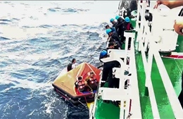 Chìm tàu chở hàng nguy hiểm ở ngoài khơi phía Nam Ấn Độ