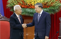 Tổng Bí thư, Chủ tịch nước tiếp Chủ tịch Quốc hội kiêm Chủ tịch Hạ viện Thái Lan