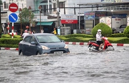 Cà Mau: Mưa lớn kéo dài, nhiều tuyến đường ngập sâu