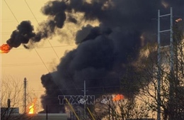 Nổ lớn tại nhà máy lọc dầu bang Texas (Mỹ)