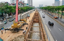 Hà Nội phân luồng tổ chức giao thông đường Võ Chí Công 