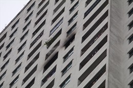 Cháy căn hộ chung cư HH3B Linh Đàm, khả năng một người tử vong