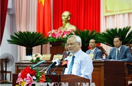 Phó Chủ tịch Quốc hội Uông Chu Lưu dự khai mạc kỳ họp HĐND tỉnh Hậu Giang