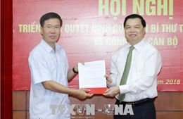 Đồng chí Lê Mạnh Hùng nhận chức Phó Trưởng ban Tuyên giáo Trung ương 