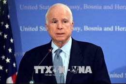 Chính giới Mỹ và quốc tế chia buồn trước sự ra đi của Thượng nghị sĩ John McCain