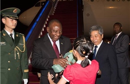 Tổng thống Nam Phi thăm Trung Quốc nhằm thúc đẩy hợp tác kinh tế