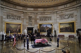 Đại sứ Hà Kim Ngọc dự lễ viếng cố Tổng thống Mỹ George H.W.Bush