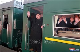 Hội nghị thượng đỉnh Mỹ - Triều: Ông Kim Jong-un đã khởi hành tới Hà Nội bằng tàu hỏa
