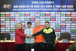 Giải U23 châu Á 2020: Các đội bóng bảng K sẵn sàng đấu vòng loại tại Hà Nội