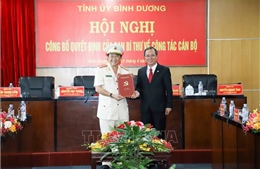 Ông Nguyễn Hoàng Thao giữ chức Phó Bí thư Tỉnh ủy Bình Dương 