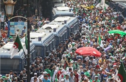 Hàng ngàn người Algeria biểu tình phản đối Chính phủ lâm thời 