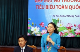 Chủ tịch Hội Phụ nữ Việt Nam gặp mặt nữ thương binh nặng tiêu biểu toàn quốc