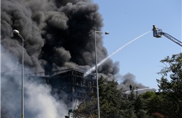 Cháy nhà máy hóa chất trong khu công nghiệp, ít nhất 7 người bị thương