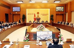 Khai mạc Phiên họp thứ 40 của Ủy ban Thường vụ Quốc hội 