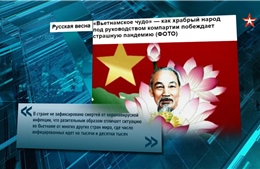 Cuộc chiến chống COVID-19 của Việt Nam lên chương trình talk show &#39;ăn khách&#39; tại Nga