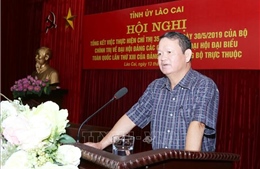 Lào Cai hoàn thành Đại hội Đảng bộ cấp trên cơ sở sớm nhất cả nước